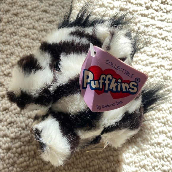 Vintage 1997 Zack the Zebra Puffins by Swibco wz tag - Picture 8 of 10